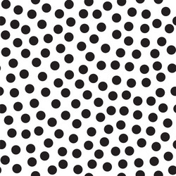 abstract seamless pattern with dots on white vector image