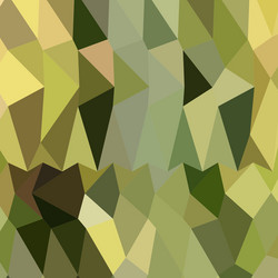 dark khaki abstract low polygon background vector image