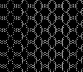 seamless geometric pattern with editable vector image