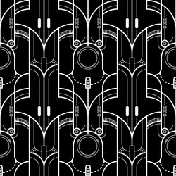 template abstract tech lines pattern vector image
