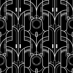 Template abstract tech lines pattern vector