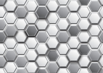 pattern hexagon background abstract vector image