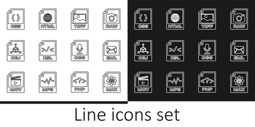 set line max file document eml tiff xsl obj vector image