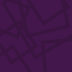 geometric outlined shape in disarray violet vector image