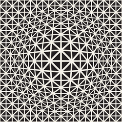 halftone bloat effect optical abstract vector image