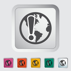 problem connecting to the internet vector image