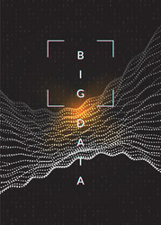 digital technology abstract background artificial vector image