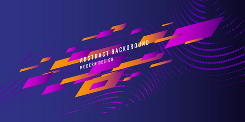 Dynamic Colored Abstract Background vector image