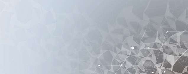 neural network concept connected cells with links vector image