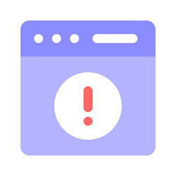 web error vector image