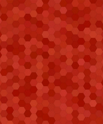 abstract hexagonal tile mosaic background vector image