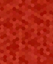 Abstract hexagonal tile mosaic background vector