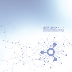 array with dynamic emitted particles vector image