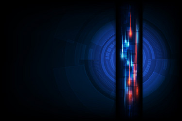abstract big data tech innovative networking vector image