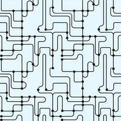 Abstract Subway Network Pattern vector image