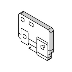 Application software isometric icon vector