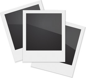 Polaroid photos Royalty Free Vector Image - VectorStock