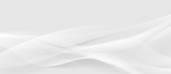 white abstract wave background with smooth vector image