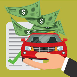 car insurance vector