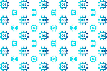 abstract operating system pattern background vector image