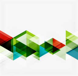 abstract geometric background modern overlapping vector image