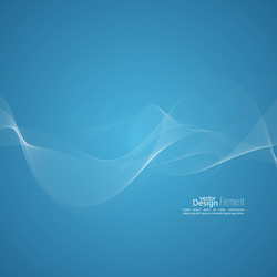 Techno abstract background with soft lines vector