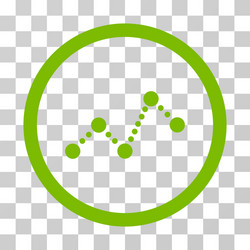 Monitor rounded icon Royalty Free Vector Image