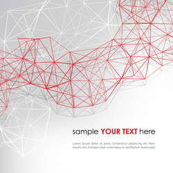 abstract technology background in color vector image