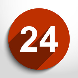 all day open web icon vector image