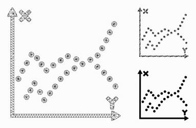 functions plot mesh 2d model and triangle vector image