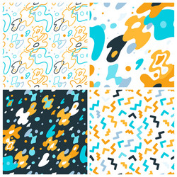 Abstract Splash Pattern vector image