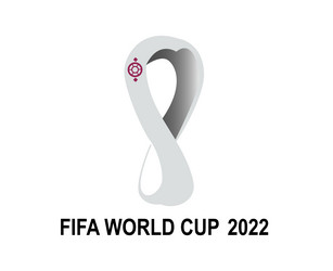 Official logo fifa world cup qatar 2022 mondial vector