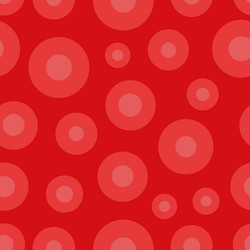 red dots seamless repeat pattern print vector image