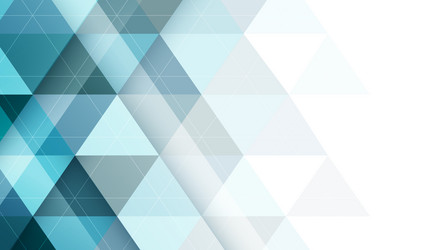 abstract triangular symmetrical background vector image