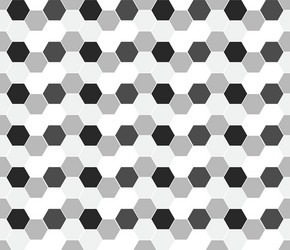 multicolored hexagon geometric seamless background vector image