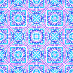 Mediterranean seamless pattern ceramic tile Vector Image