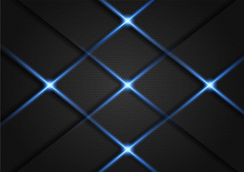 dark background overlap layer with silver vector image