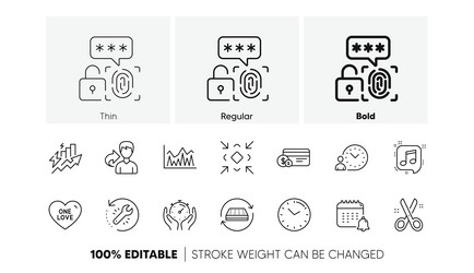 timer investment and time line icons for web app vector image