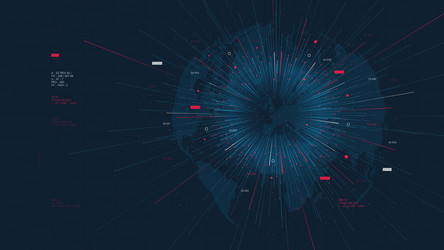 futuristic method of analyzing and sorting world vector image