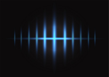 dark background overlap layer with blue light vector image