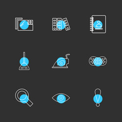 files file type windows os documents vector image