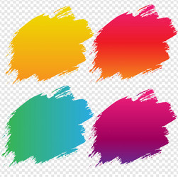 blob banner with transparent background vector image