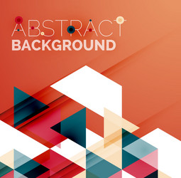 Abstract geometric background modern overlapping vector