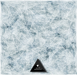 abstract web background triangles vector image