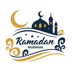 celebrating the spirit of ramadan with traditional Vector Image