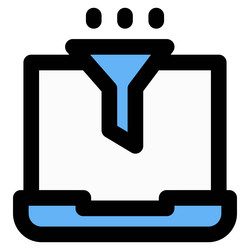 data processing software identified as filter vector image