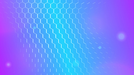 Hexagonal Gradient Abstract Background vector image