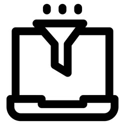 data processing software identified as filter vector image