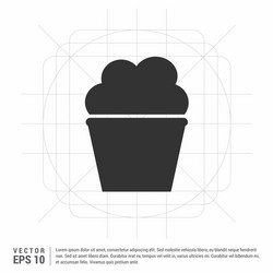 Popcorn exploding inside the packaging icon vector