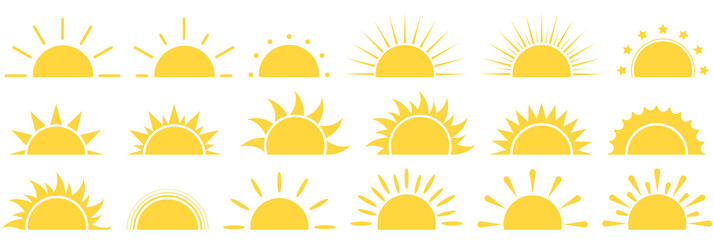 Half Sun Icon Vector Images (over 2,000)